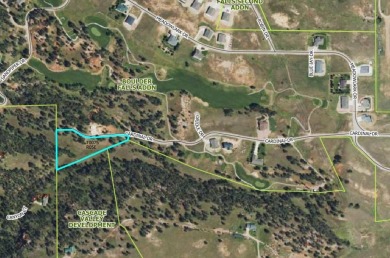 Large 2.19 acre building site tucked away in the trees off of on Southern Hills Golf Course in South Dakota - for sale on GolfHomes.com, golf home, golf lot