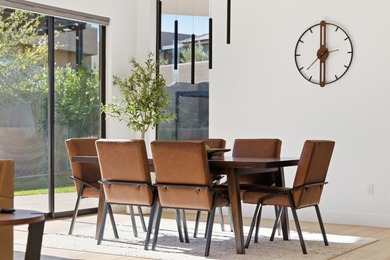 As you are welcomed into your tucked-in private entry courtyard on The Ledges Golf Club in Utah - for sale on GolfHomes.com, golf home, golf lot