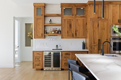 As you are welcomed into your tucked-in private entry courtyard on The Ledges Golf Club in Utah - for sale on GolfHomes.com, golf home, golf lot