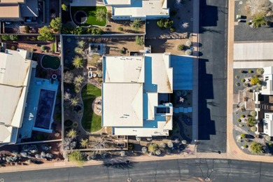As you are welcomed into your tucked-in private entry courtyard on The Ledges Golf Club in Utah - for sale on GolfHomes.com, golf home, golf lot