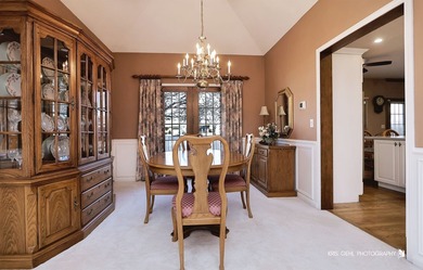 Experience this beautifully maintained custom single-family home on Stonebridge Country Club in Illinois - for sale on GolfHomes.com, golf home, golf lot