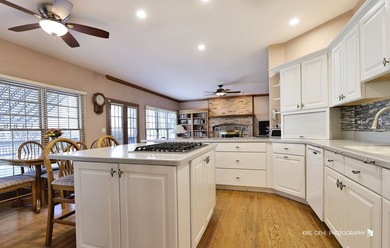 Experience this beautifully maintained custom single-family home on Stonebridge Country Club in Illinois - for sale on GolfHomes.com, golf home, golf lot