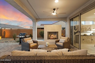 Furnished Hideaway Floor Plan | Golf Cart Included | Private on Copper Canyon Golf Club in Arizona - for sale on GolfHomes.com, golf home, golf lot
