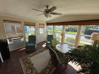 This well-cared for 2-bedroom, 2-bathroom home is being sold on Del Tura Golf and Country Club in Florida - for sale on GolfHomes.com, golf home, golf lot