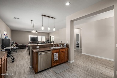 Beautiful 4-bedroom, 3-bath home in Johnson Ranch, on an on The Golf Club At Johnson Ranch in Arizona - for sale on GolfHomes.com, golf home, golf lot