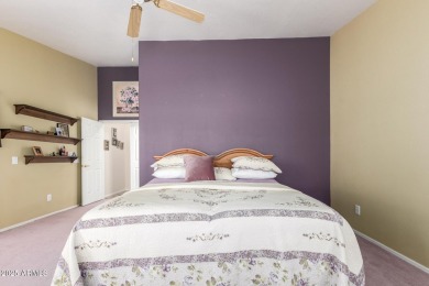 Step into this lovely 2-bedroom, 2-bath home nestled in the on Coyote Lakes Golf Club in Arizona - for sale on GolfHomes.com, golf home, golf lot