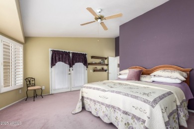 Step into this lovely 2-bedroom, 2-bath home nestled in the on Coyote Lakes Golf Club in Arizona - for sale on GolfHomes.com, golf home, golf lot