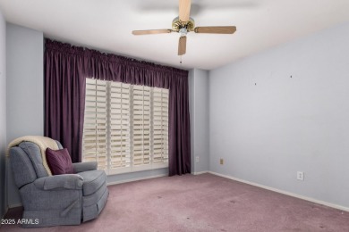 Step into this lovely 2-bedroom, 2-bath home nestled in the on Coyote Lakes Golf Club in Arizona - for sale on GolfHomes.com, golf home, golf lot