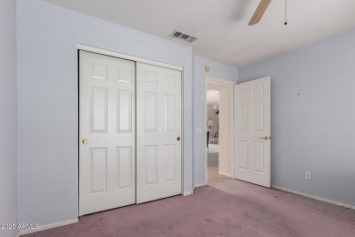 Step into this lovely 2-bedroom, 2-bath home nestled in the on Coyote Lakes Golf Club in Arizona - for sale on GolfHomes.com, golf home, golf lot