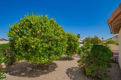Step into this lovely 2-bedroom, 2-bath home nestled in the on Coyote Lakes Golf Club in Arizona - for sale on GolfHomes.com, golf home, golf lot