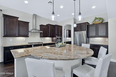 Nestled within a prestigious 55+ golf course community, this on Poston Butte Golf Club in Arizona - for sale on GolfHomes.com, golf home, golf lot