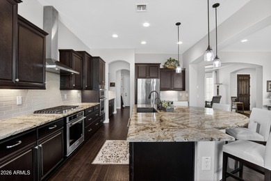 Nestled within a prestigious 55+ golf course community, this on Poston Butte Golf Club in Arizona - for sale on GolfHomes.com, golf home, golf lot