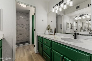 Nestled in the scenic beauty of Gold Canyon, this charming and on Gold Canyon Golf Resort - Sidewinder in Arizona - for sale on GolfHomes.com, golf home, golf lot