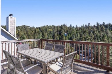 Nestled in the serene Lake Arrowhead woods, this stunning 3,040 on Lake Arrowhead Country Club in California - for sale on GolfHomes.com, golf home, golf lot