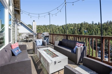 Nestled in the serene Lake Arrowhead woods, this stunning 3,040 on Lake Arrowhead Country Club in California - for sale on GolfHomes.com, golf home, golf lot