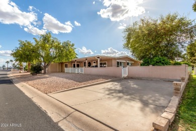Fantastic opportunity to be on the GREENBELT in the adult Resort on Sun Lakes Country Club in Arizona - for sale on GolfHomes.com, golf home, golf lot