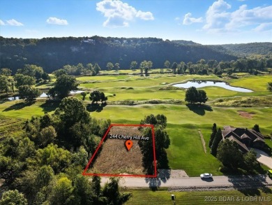 Build your dream home on this .50-acre flat lot located directly on Osage National Golf Club in Missouri - for sale on GolfHomes.com, golf home, golf lot
