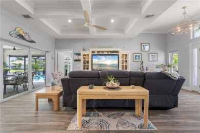 BURNT STORE ISLES WATERFRONT HOME W/LARGE LANAI, 105FT OF on Twin Isles Country Club in Florida - for sale on GolfHomes.com, golf home, golf lot