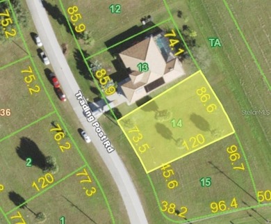 Prime Lot ready for a new home! Burnt Store Lakes is a quiet on Burnt Store Golf Club in Florida - for sale on GolfHomes.com, golf home, golf lot