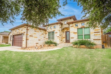 This spacious single-story home features a 2-car garage and a on Lago Vista Golf Club in Texas - for sale on GolfHomes.com, golf home, golf lot