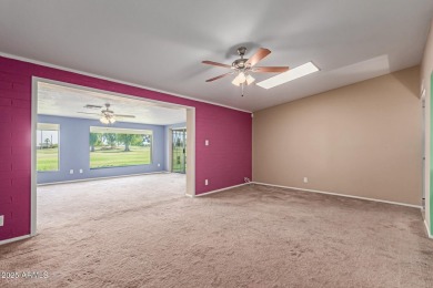 Don't miss this beautifully maintained brick home located on Sun on Sun City North Golf Course in Arizona - for sale on GolfHomes.com, golf home, golf lot