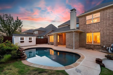 Experience living in this beautifully appointed 4bedroom, 3 on The Tribute At the Colony in Texas - for sale on GolfHomes.com, golf home, golf lot