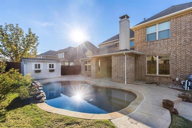 Experience living in this beautifully appointed 4bedroom, 3 on The Tribute At the Colony in Texas - for sale on GolfHomes.com, golf home, golf lot