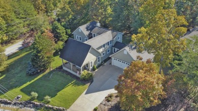 This custom built, one owner home sits elevated on a double lot on Heatherhurst Golf Course in Tennessee - for sale on GolfHomes.com, golf home, golf lot