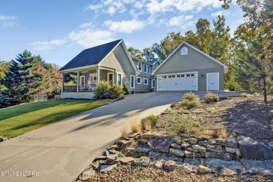 This custom built, one owner home sits elevated on a double lot on Heatherhurst Golf Course in Tennessee - for sale on GolfHomes.com, golf home, golf lot