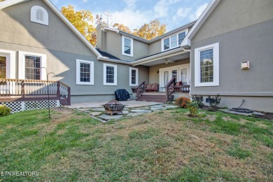 This custom built, one owner home sits elevated on a double lot on Heatherhurst Golf Course in Tennessee - for sale on GolfHomes.com, golf home, golf lot