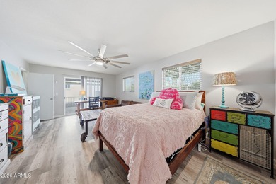 Do not miss this site built, block home in Active Adult Apache on Apache Wells Country Club in Arizona - for sale on GolfHomes.com, golf home, golf lot