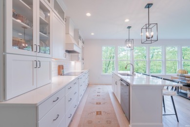 Experience refined lakefront living in this meticulously crafted on Foxcliff Golf Club in Indiana - for sale on GolfHomes.com, golf home, golf lot