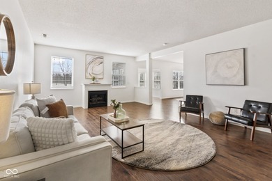 Tucked away on a quiet cul-de-sac in Noblesville's Lakes At on Fox Prairie Golf Course in Indiana - for sale on GolfHomes.com, golf home, golf lot