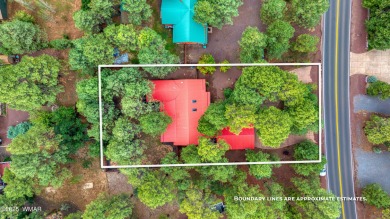 HORSE PROPERTY in Pinetop Lakes Equestrian!  Tucked behind a on Pinetop Lakes Golf and Country Club in Arizona - for sale on GolfHomes.com, golf home, golf lot