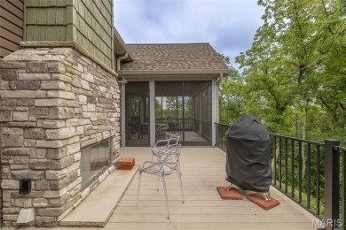 Less than 2 years old, this expanded custom cottage floorplan on Innsbrook Resort Golf Course in Missouri - for sale on GolfHomes.com, golf home, golf lot