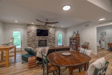 Less than 2 years old, this expanded custom cottage floorplan on Innsbrook Resort Golf Course in Missouri - for sale on GolfHomes.com, golf home, golf lot