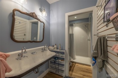 Less than 2 years old, this expanded custom cottage floorplan on Innsbrook Resort Golf Course in Missouri - for sale on GolfHomes.com, golf home, golf lot