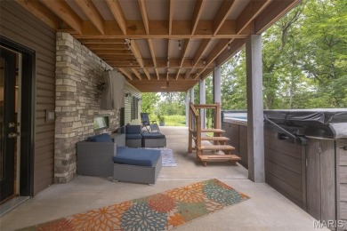 Less than 2 years old, this expanded custom cottage floorplan on Innsbrook Resort Golf Course in Missouri - for sale on GolfHomes.com, golf home, golf lot