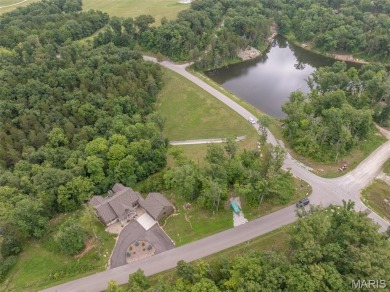 Less than 2 years old, this expanded custom cottage floorplan on Innsbrook Resort Golf Course in Missouri - for sale on GolfHomes.com, golf home, golf lot