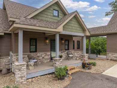 Less than 2 years old, this expanded custom cottage floorplan on Innsbrook Resort Golf Course in Missouri - for sale on GolfHomes.com, golf home, golf lot