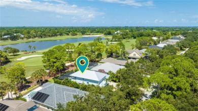 Stunning, move-in ready 3 bedroom, 2.5 bath pool home directly on Indian River Club in Florida - for sale on GolfHomes.com, golf home, golf lot