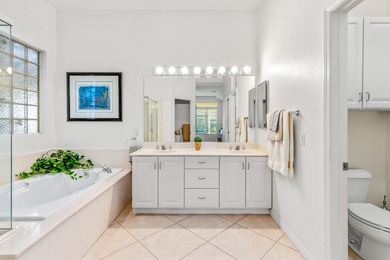 Light and bright, south facing Southampton plan located behind on Heritage Palms Golf Club in California - for sale on GolfHomes.com, golf home, golf lot