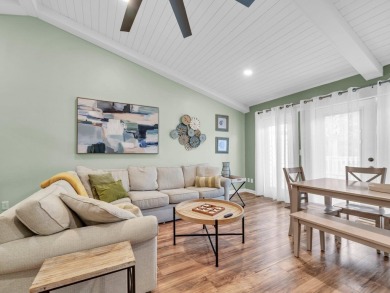 Live the coveted east 30A lifestyle in this updated 2 bed 3 bath on Camp Creek Golf Course in Florida - for sale on GolfHomes.com, golf home, golf lot