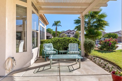 Light and bright, south facing Southampton plan located behind on Heritage Palms Golf Club in California - for sale on GolfHomes.com, golf home, golf lot