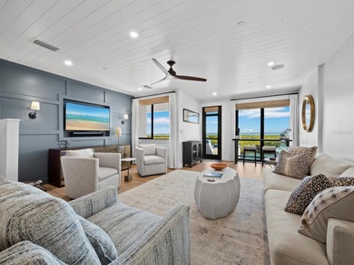 Welcome to a masterfully reimagined two-bedroom, 2.5-bath on Longboat Key Golf Club Resort in Florida - for sale on GolfHomes.com, golf home, golf lot