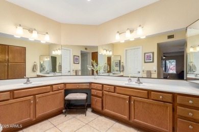 Beautiful St Thomas situated pool side in sought-after Hidden on Westbrook Village Golf Club in Arizona - for sale on GolfHomes.com, golf home, golf lot