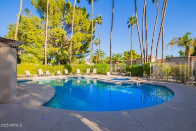 Beautiful St Thomas situated pool side in sought-after Hidden on Westbrook Village Golf Club in Arizona - for sale on GolfHomes.com, golf home, golf lot