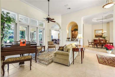 This lovely premiere homesite residence is located on Gormican on Colliers Reserve Country Club in Florida - for sale on GolfHomes.com, golf home, golf lot