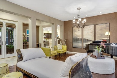 Award Winning Christopher Homes beauty in the prestigious guard on Southern Highlands Golf Club in Nevada - for sale on GolfHomes.com, golf home, golf lot