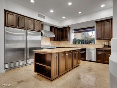 Award Winning Christopher Homes beauty in the prestigious guard on Southern Highlands Golf Club in Nevada - for sale on GolfHomes.com, golf home, golf lot